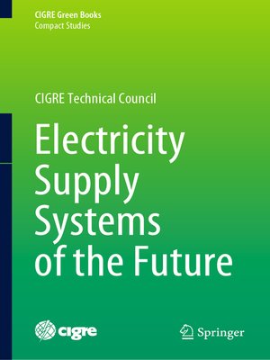 cover image of Electricity Supply Systems of the Future